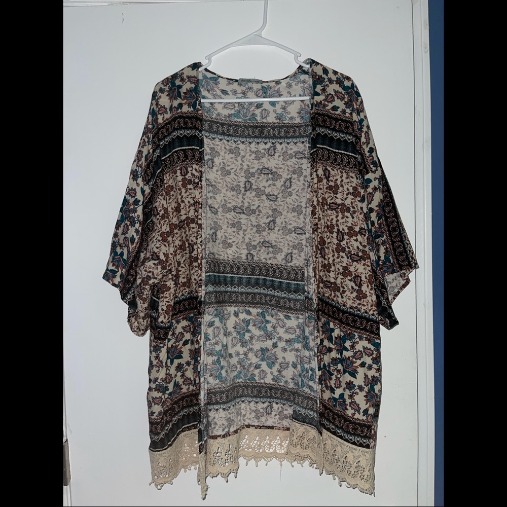 Patterned Kimono